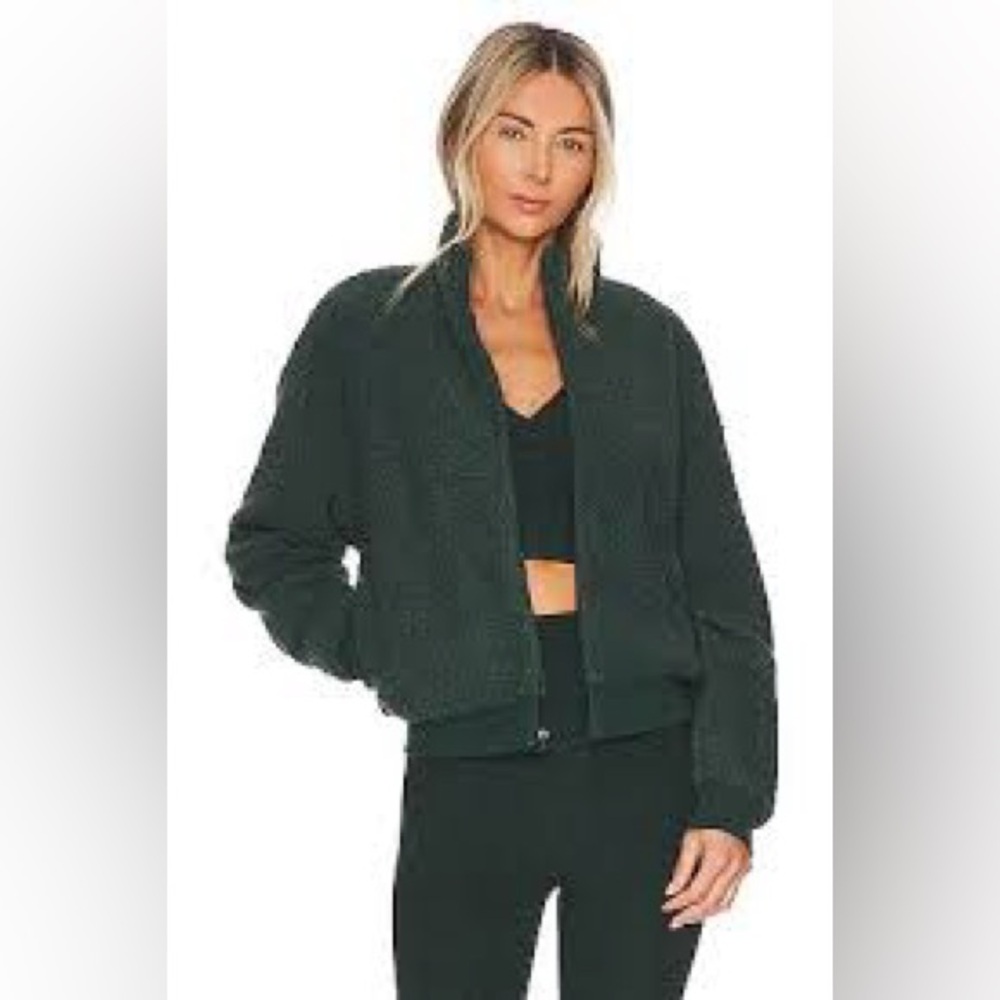 Women’s Beyong Yoga “Brave The Elements” Sherpa Bomber